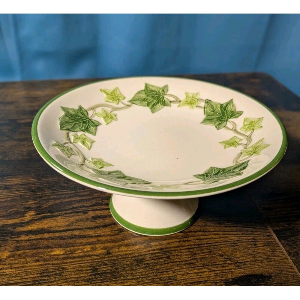 Franciscan Rare Compote MCM Old Mark Ivy I love Lucy Vintage Fall Decor